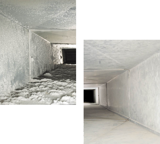 Air Duct Cleaning Before And After